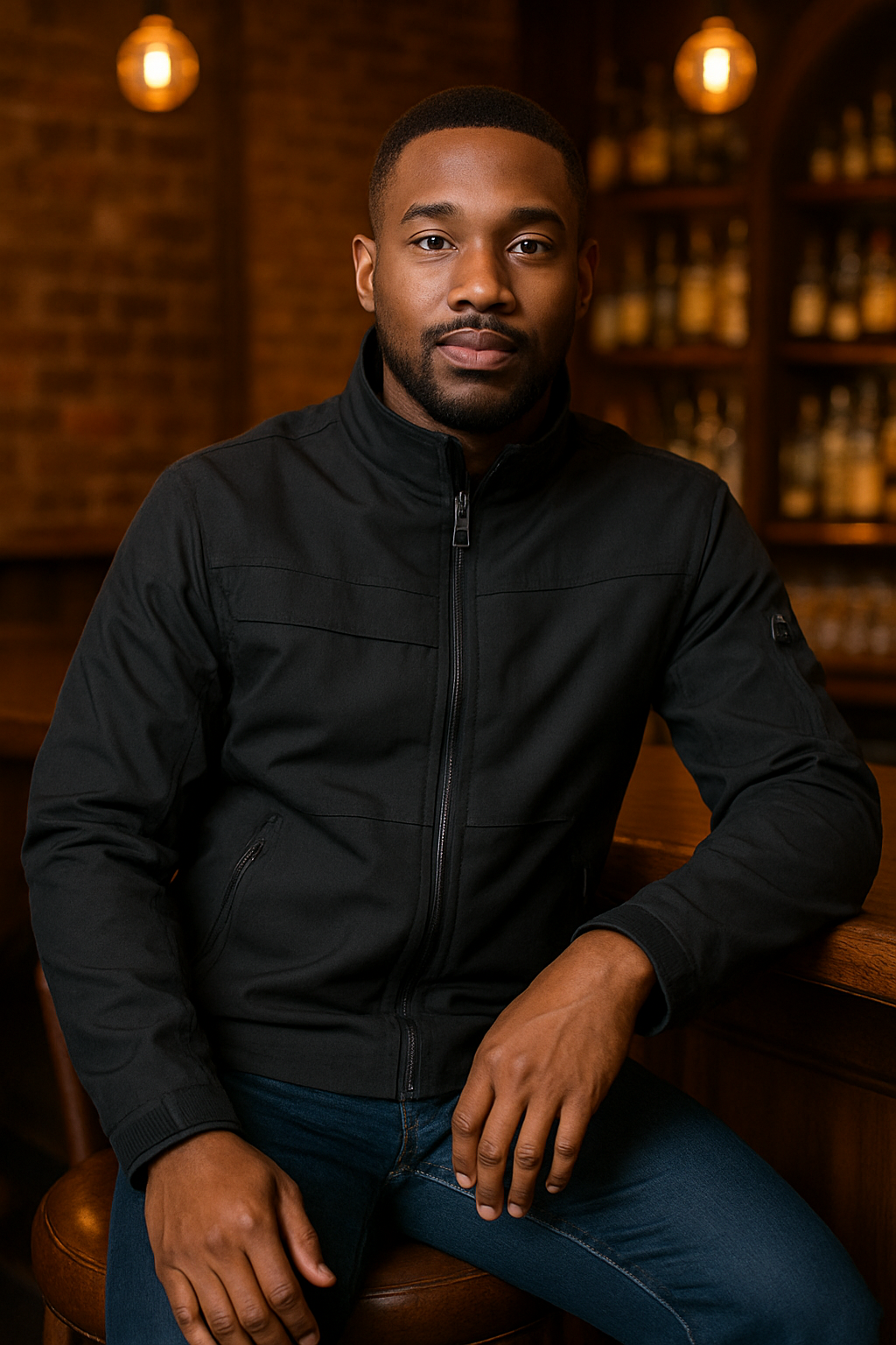 Men’s Metal waterproof and cut-resistant jacket