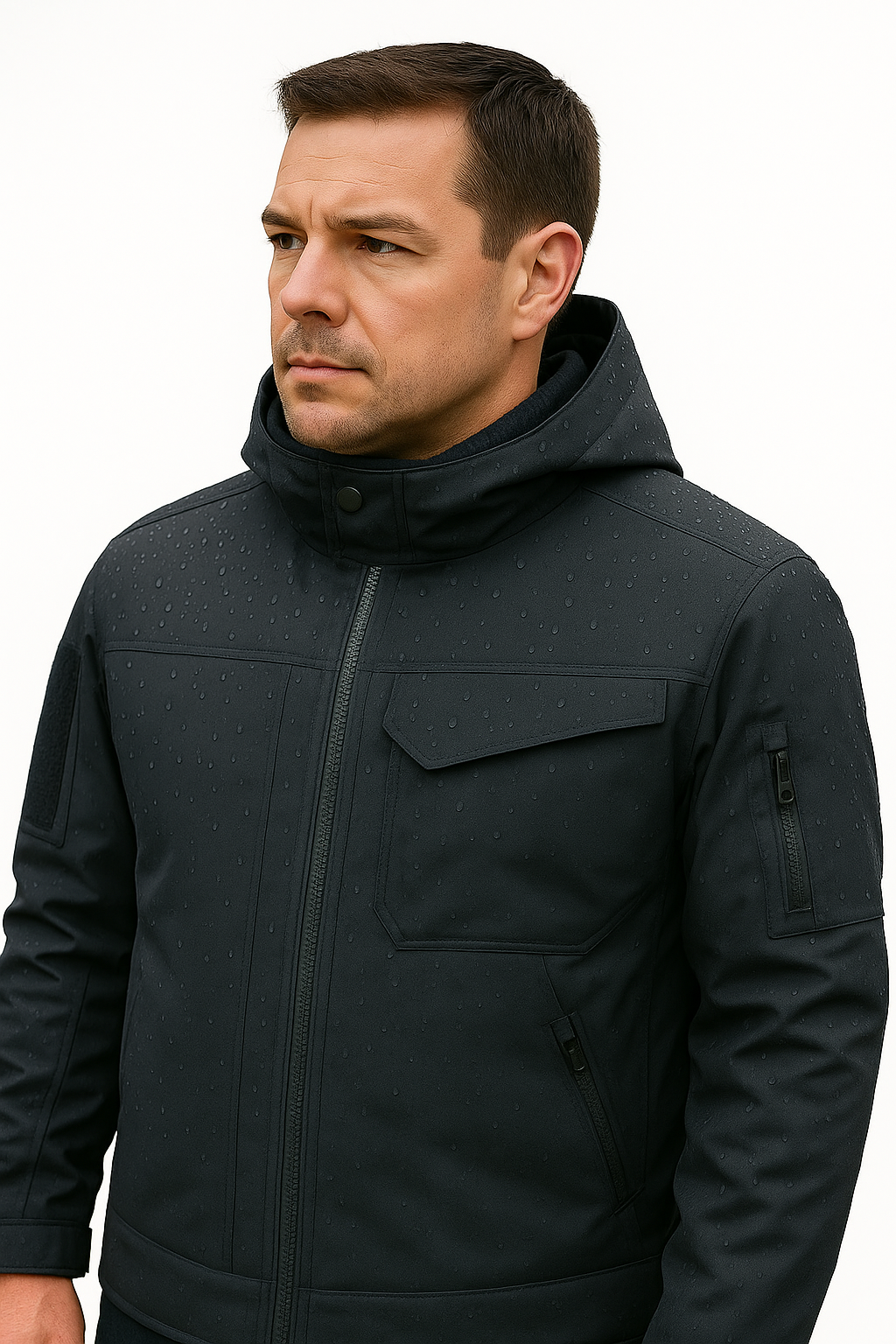 Waterproof military jacket