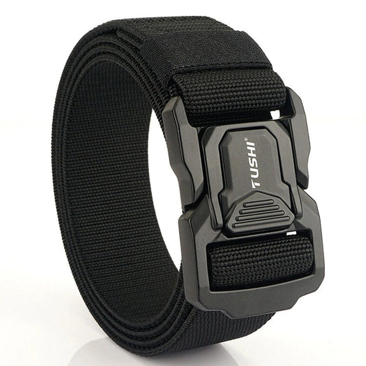 Brand Military Tactical Belt Specially Designed For The Military's Metal Buckle Adjustable Belt