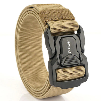 Brand Military Tactical Belt Specially Designed For The Military's Metal Buckle Adjustable Belt