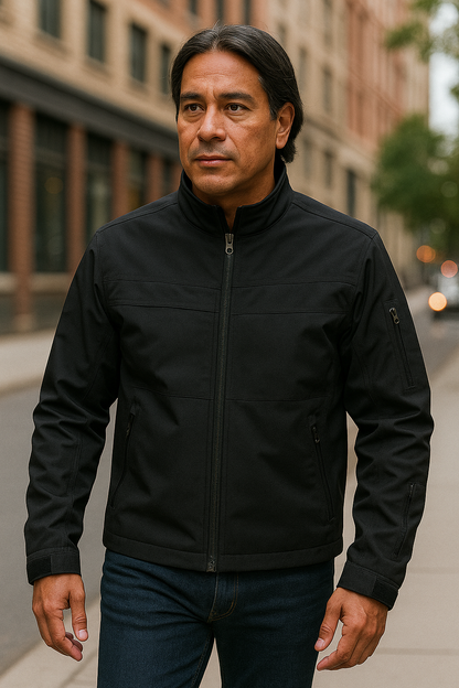 Men’s Metal waterproof and cut-resistant jacket