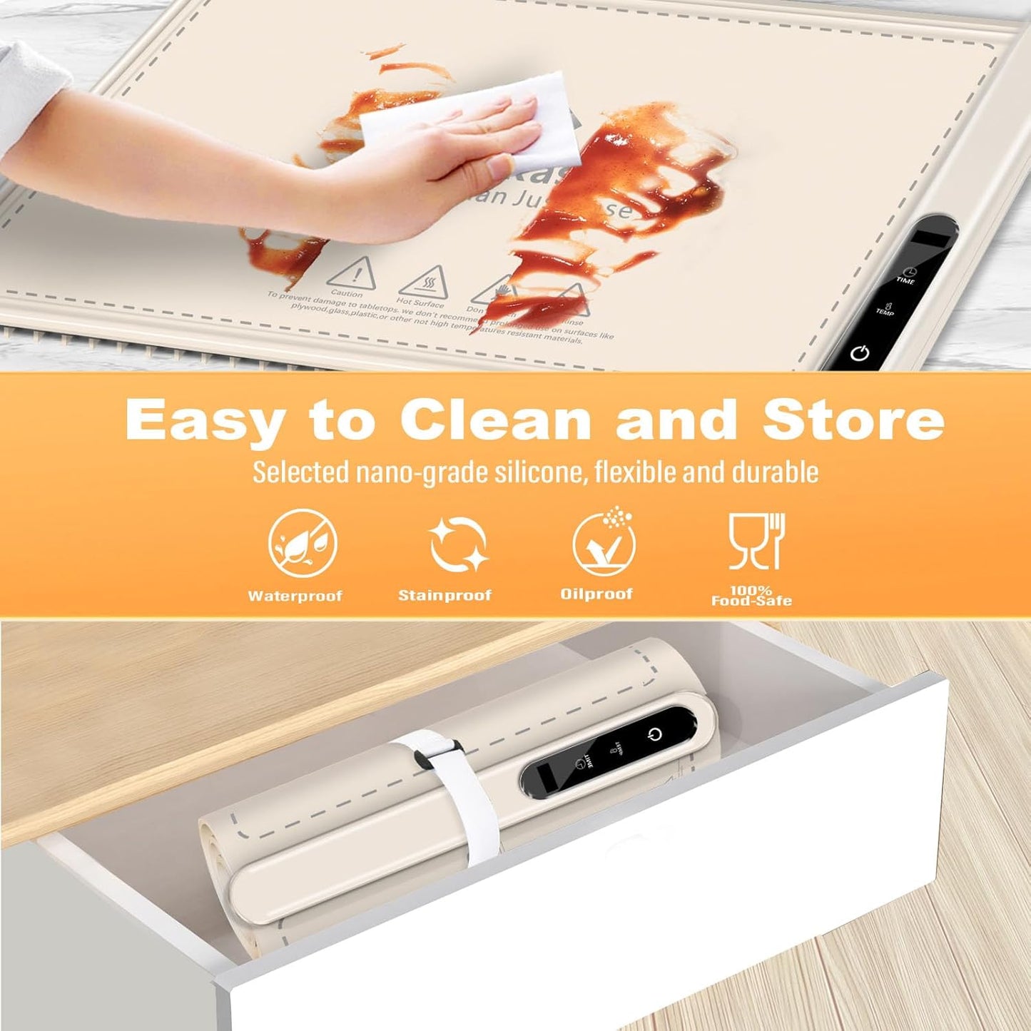 Electric heating plate