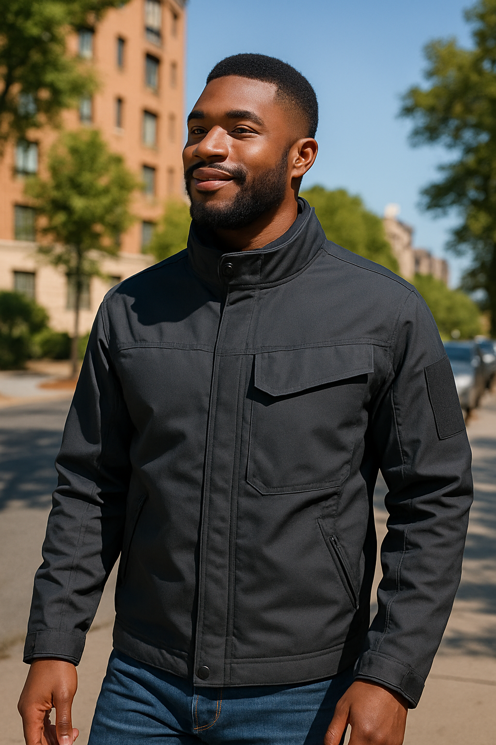 Waterproof military jacket