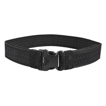 New Style Men's Quick-Release Tactical Belt - Outdoor Camouflage Nylon Wide Waist Belt for Mountaineering, Hiking, Work, Fishing